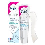 Crème Dépilatoire Pure Peaux Sensibles Sans Odeur D'Amoniaque - VEET -200ml
