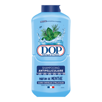 Shampoing antipelliculaire parfum menthe DOP - flacon 480ml