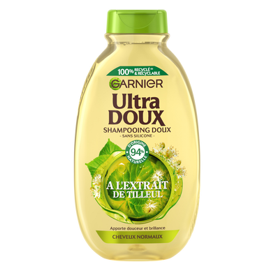 Shampooing doux à l'extrait de tilleul ULTRA DOUX - flacon 300ml