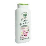 Crème de douche extra douce à l'extrait naturel de fleur de cerisier LE PETIT OLIVIER, flacon de 500ml