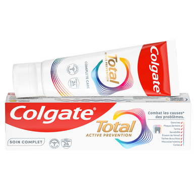 Dentifrice total active prévention multi bénéfices COLGATE 75 ml