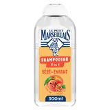 Shampooing enfant Pêche/Abricot LE PETIT MARSEILLAIS 300mL