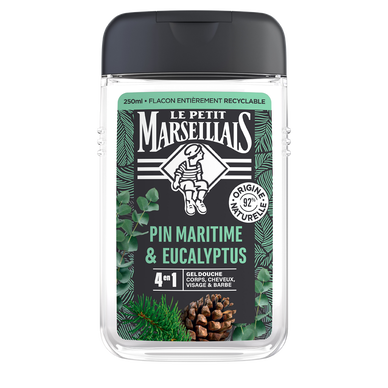 Gel Douche pin maritime & eucalyptus LE PETIT MARSEILLAIS 250ml