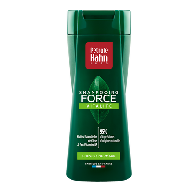 Shampooing Force Originale vert PETROLE HAHN, flacon de 250ml