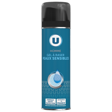 Gel à raser homme peaux sensibles - Atomiseur 200ml