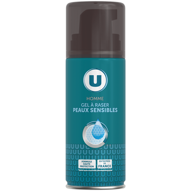 Gel à raser homme peaux sensibles - 75ml