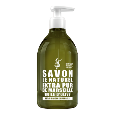 Savon liquide extra pur olive SAVON LE NATUREL - flacon 500ml