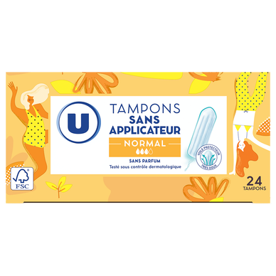 Tampons normal digitaux  x24