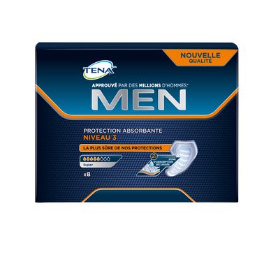 Protections Active Fit Niveau 3 TENA Men x8