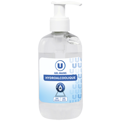 Gel nettoyant hydroalcoolique pour les mains  250ml