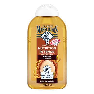 Shampooing nutrition richesse infusion calendula&argan LE PETIT MARSEILLAIS, 250ml