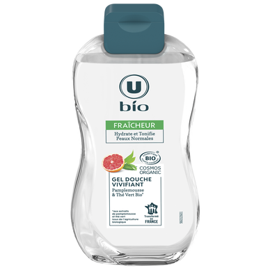 Gel douche vivifiant pamplemousse et thé vert flacon 250ml
