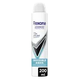 Déodorant femme invisible aqua spray anti-transpirant 72h REXONA spray200ml