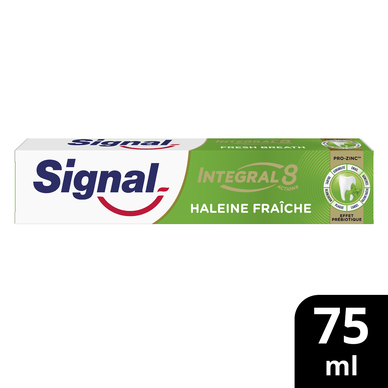 Dentifrice SIGNAL integral 8 Haleine fraîche Prébiotique 75ml