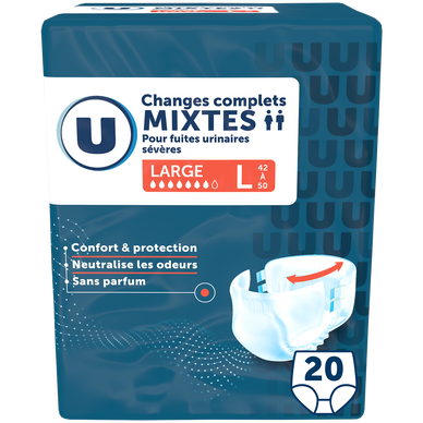 Change incontinence complet adulte - taille L -, x20