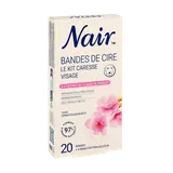 Kit Caresse Visage NAIR Bande de cire