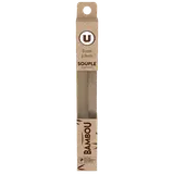 Brosse à dents bambou souple x1