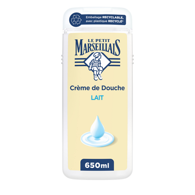 Crème de douche LE PETIT MARSEILLAIS extra doux lait 650mL