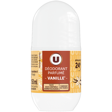 Déodorant bille vanille 24h, 50ml