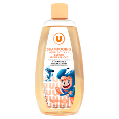 Shampooing démêlant Enfant, Parfum pêche abricot - 250ml