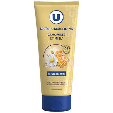 Après-shampooing Cheveux blonds, camomille & miel - 200ml