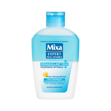 Démaquillant yeux tolérance optimale hypoallergénique MIXA Flacon 125ml