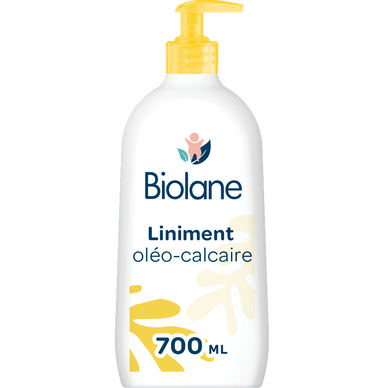 Liniment oléo calcaire à l'huile d'olive BIOLANE pompe 700ml