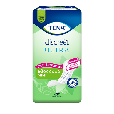 Serviette TENA discreet ultra mini x20