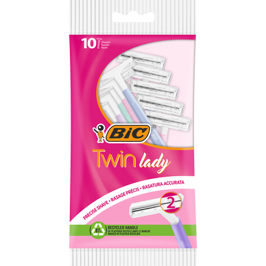 Rasoirs jetables twin Lady BIC, x10