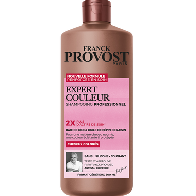 Shampoing professionnel couleur cheveux colorés FRANCK PROVOST - 500ml