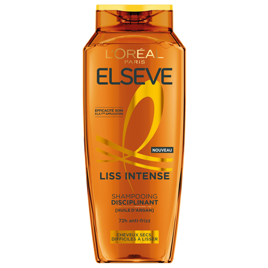 Shampoing disciplinant intense huile d'argan ELSEVE - flacon 300ml