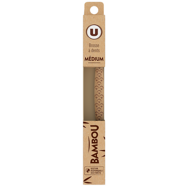 Brosse à dents bambou médium x1