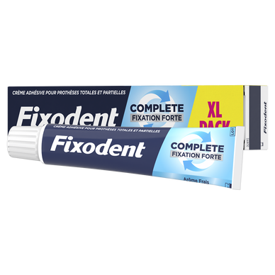 Crème adhésive pour prothèses totales&partiell.FIXODENT 70G