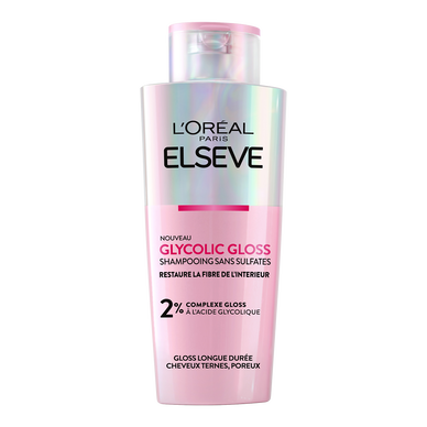 Shampoing sans sulfates glycolic gloss ELSEVE - flacon 200ml