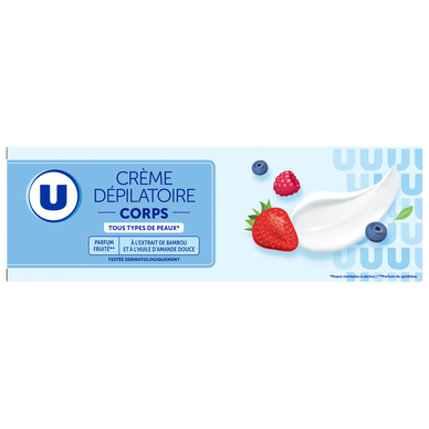 Crème dépilatoire tous types de peaux, 200ml