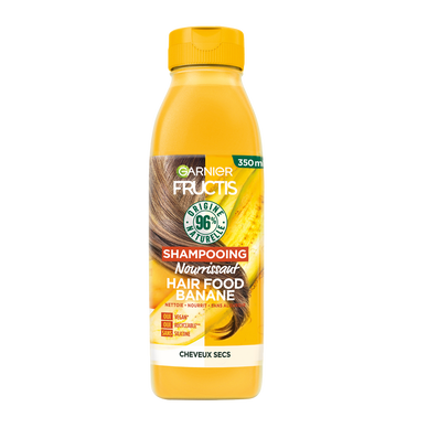 Shampoing vegan nourrissant à la banane FRUCTIS - flacon 350ml