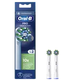 Brossettes cross action pour brosses à dents ORAL-B 2Unités