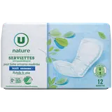 Serviettes incontinence maxi x12