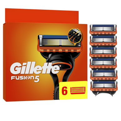 Lames manuel GILLETTE Fusion x6