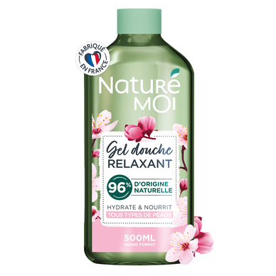 Gel douche relaxant fleur de cerisier NATURE MOI 500ml