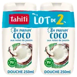 Gel douche TAHITI 8h coco et jasmin 2x250ml