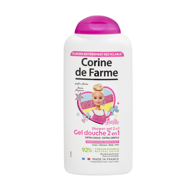 Gel douche corps&cheveux CORINE DE FARME barbie 300ml