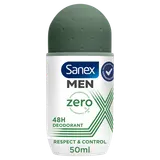 Déodorant bille homme SANEX men respect & control 0% - 50ml