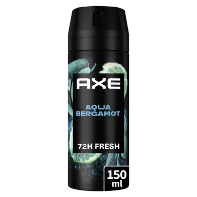 Déodorant homme Aqua Bergamot AXE - spray 150ml