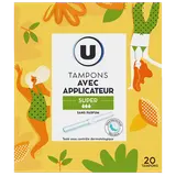 Tampons super avec applicateur  Boîte de 20