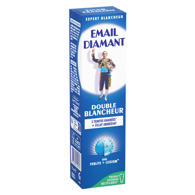 Dentifrice Double Blancheur EMAIL DIAMANT, tube de 75ml