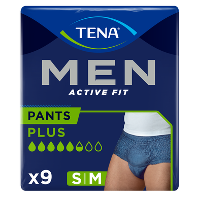 Sous-vêtement incontinence active fit pants plus - taille M - TENA FORMEN, x9