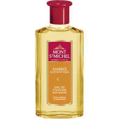 Eau de Cologne ambrée MONT SAINT MICHEL, flacon de 250ml