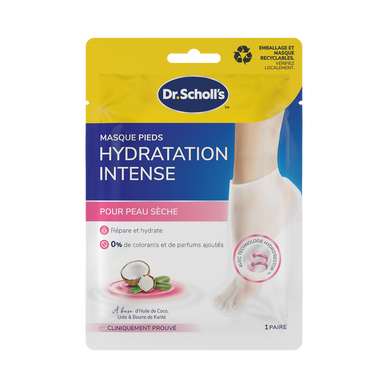 Masque pour les pieds très hydratant SCHOLL, 1 paire