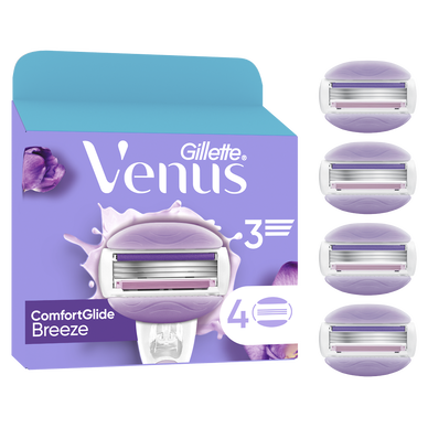 Lames de rasoir comfortglide breeze VENUS GILLETTE x4